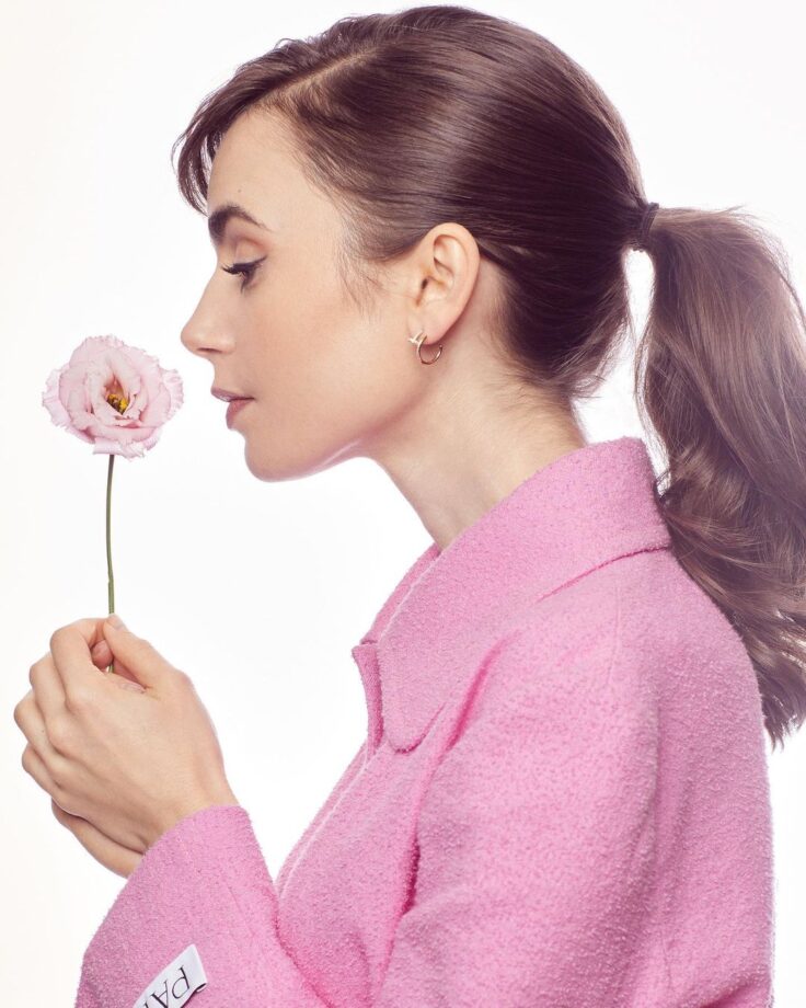 Lily Collins Shares Major Fashion Goals In Bodycon Outfits From Her Recent Photoshoot, See Pics 779239