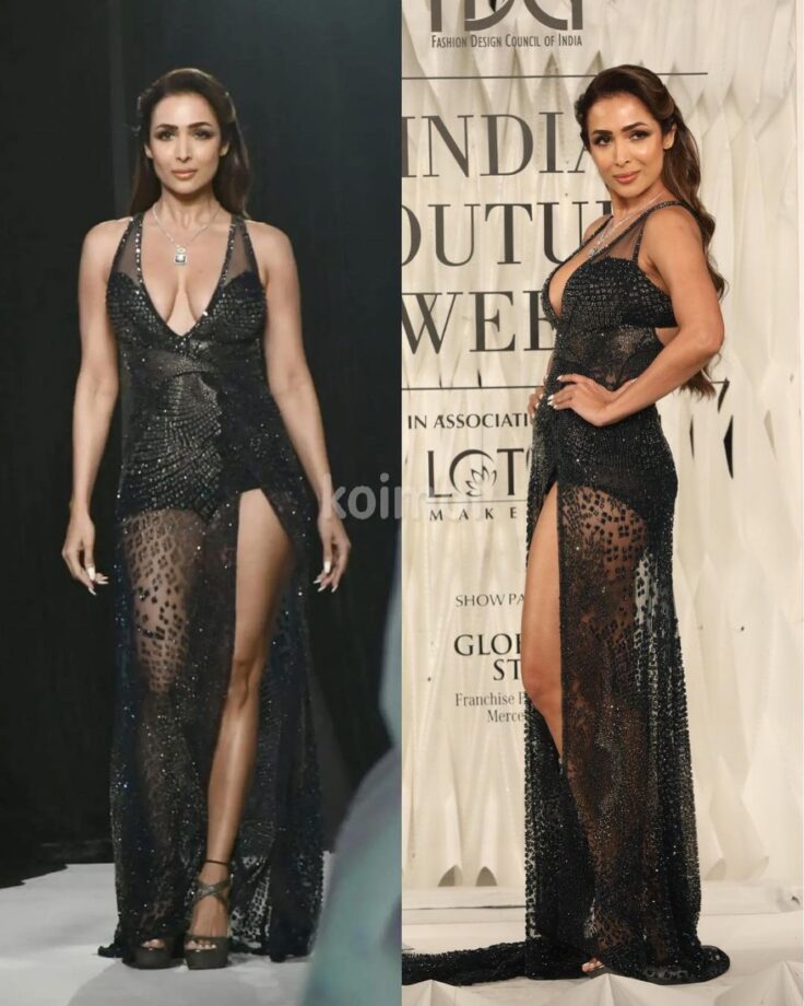 Malaika Arora Teaches To Slay In Thigh-High Slit Gowns 780886