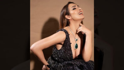 Malaika Arora Turns Up The Heat In A Black Sequin Gown