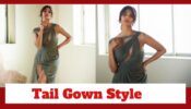 Malavika Mohanan Exhibits Her Ultimate Fashion Appeal In This Satin Tail Gown