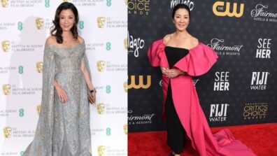 Michelle Yeoh Shows Her Sartorial Game In A Dramatic Sleeves Cape Outfit