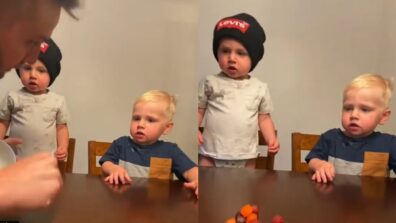 Viral Video: Two Babies Eating Forbidden Candy And Do ‘Good Food Dance’; Watch!