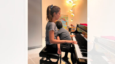 Mira Rajput Soothes Her Son Zain By Playing Melodious Piano; Ananya Panday Loved It!