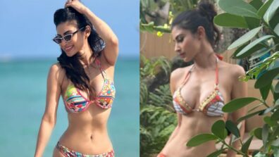 Mouni Roy amps up her chic quotient in boho bikini