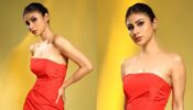 Mouni Roy is hotness personified in spicy red mini dress