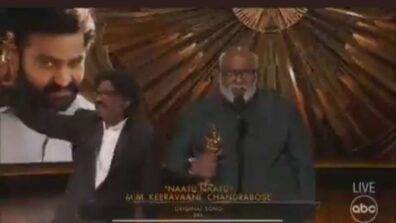 Naatu Naatu Wins Oscar For Best Original Song, Keeravani Reacts