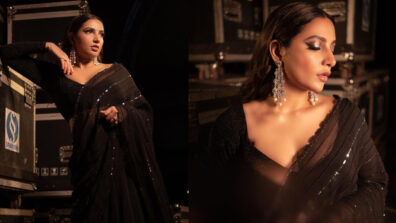 Photodump: ‘Bengali bombshell’ Subhashree Ganguly shines in black see-through saree, we are loving it