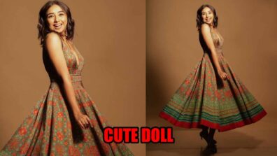 Prajakta Koli is twirling like a cute doll in printed gown, fans can’t stop drooling