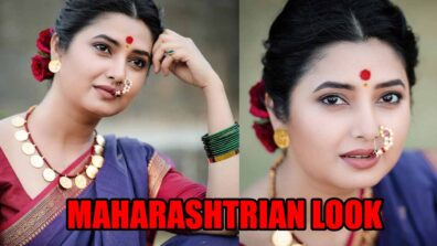 Prajakta Mali looks like a resplendent beauty in Maharashtrian style saree, see photos