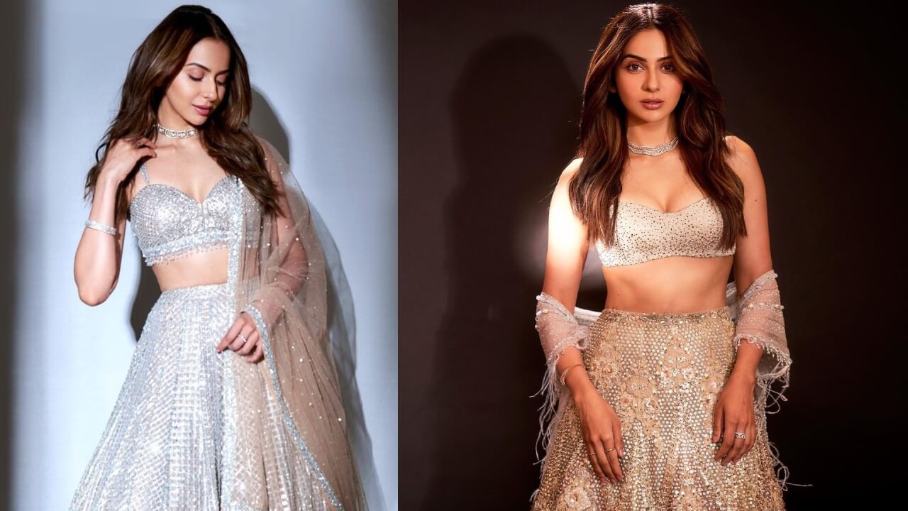 Rakul Preet Singh Looks Ravishing In Shimmery Lehenga Outfit; See Pics 778801