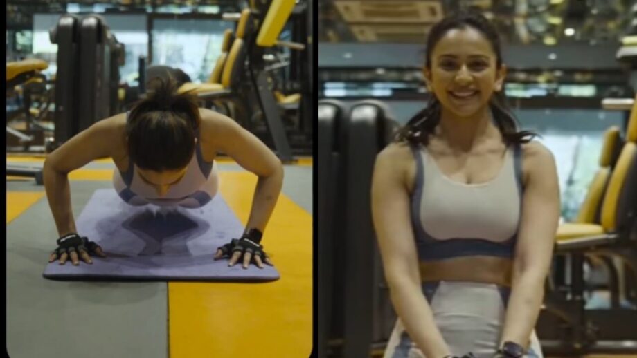 Rakul Preet Singh proves she's quintessential fitness queen, see epic fitness video 791283