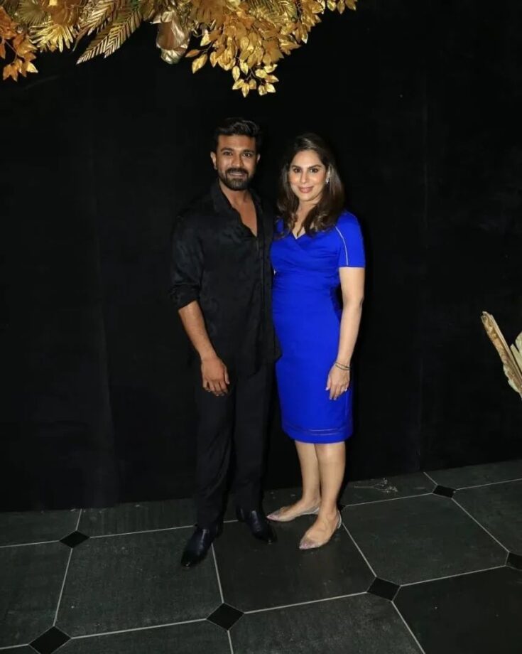 Ram Charan’s wife Upasana Konidela flaunts baby bump in gorgeous blue dress, check photo - 1