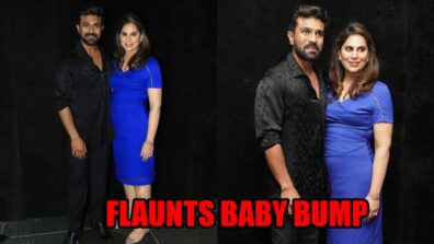 Ram Charan’s wife Upasana Konidela flaunts baby bump in gorgeous blue dress, check photo