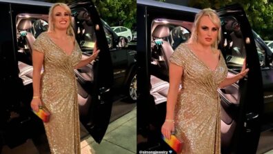 Rebel Wilson Flaunts Her Hourglass Figure In A Shimmery Dress At Oscars 2023