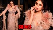 Ritabhari Chakraborty Shines Like A Diamond In Golden Embellished Gown, See Photos