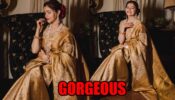 Rubina Dilaik Exudes Elegance In Golden Kanjeevaram Saree, Fans Call Her ‘TV Ki Aishwarya Rai’