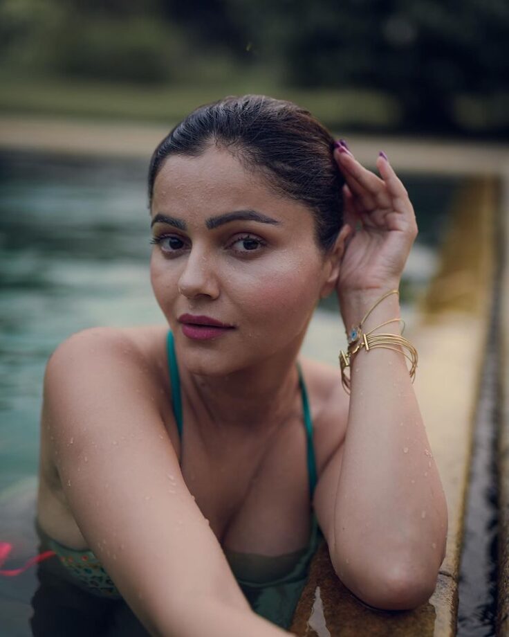 Rubina Dilaik's Bikini Vibes On Beach 796590