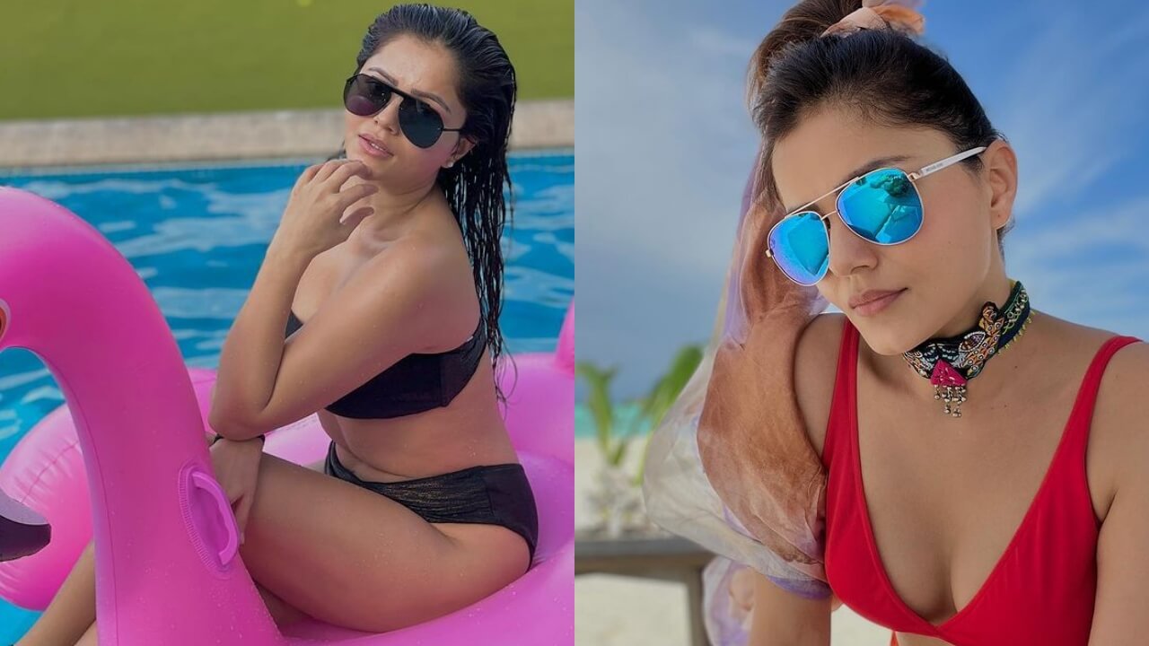 Rubina Dilaik's Bikini Vibes On Beach 796597