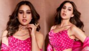 Sara Ali Khan exudes glam in rani pink ethnic suit, see pics