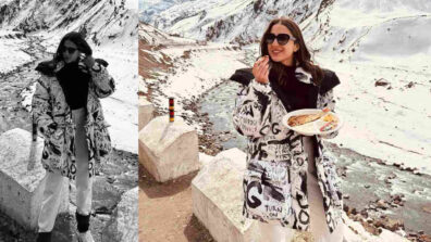 Sara Ali Khan Inspires Your Vacation Wardrobe In A Black-White Trench Coat And Pant