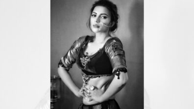 Shama Sikander Turns Up Monochrome Heat In A Traditional Attire