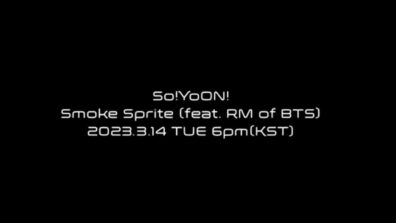 ‘Smoke Sprite’ Song Out: BTS RM Collaborates With Singer So!YoON; Watch!