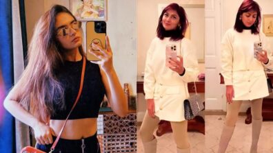 Sriti Jha and Anushka Sen’s mirror selfie game is too strong