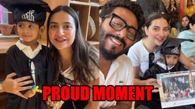 Proud mom Subhashree Ganguly shares happy photos with son Yuvaan from Graduation Day