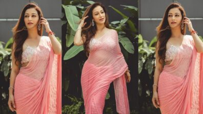 Sunayana Fozdar glows in pastel pink saree, see pics