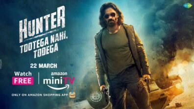 Suniel Shetty makes his action-packed comeback with Amazon miniTV’s upcoming thriller series ‘HUNTER – Tootega Nahi Todega’, Teaser out Now!!