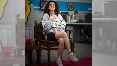 Taapsee Pannu Is A Pro In Slaying Casual Outfit As She Appeared In A Turtleneck Sweatshirt And Shorts