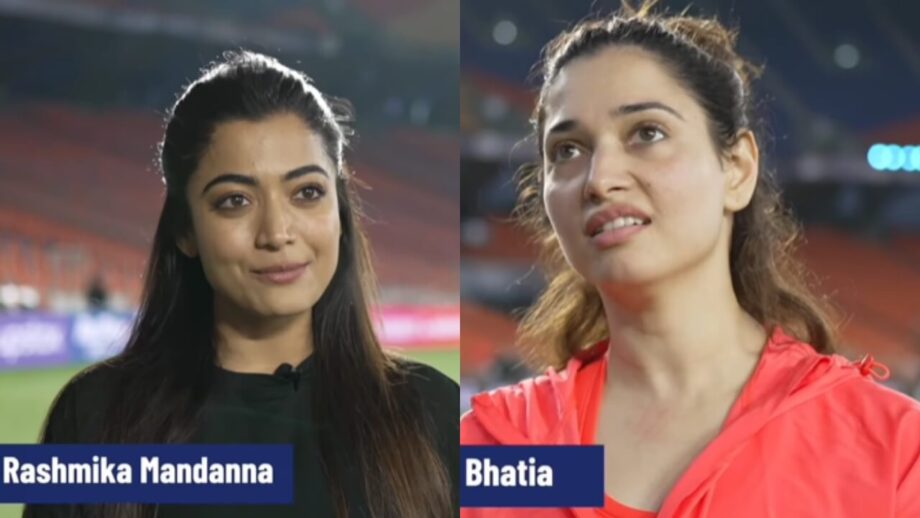 Tamannaah Bhatia and Rashmika Mandanna open up on performing in IPL 2023, see full video 792331