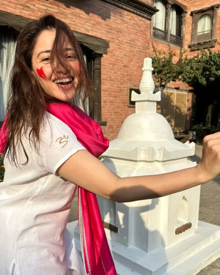 Tamannaah Bhatia glows as she celebrates Holi in Nepal, see pics 781380