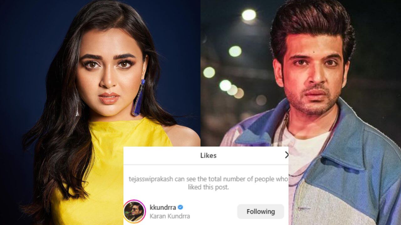 Tejasswi Prakash burns internet in yellow slit outfit to flaunt toned legs, BF Karan Kundrra likes it 790295