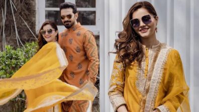 Tera Ishq: Rubina Dilaik’s romantic ‘Kesariya’ moment with hubby Abhinav Shukla