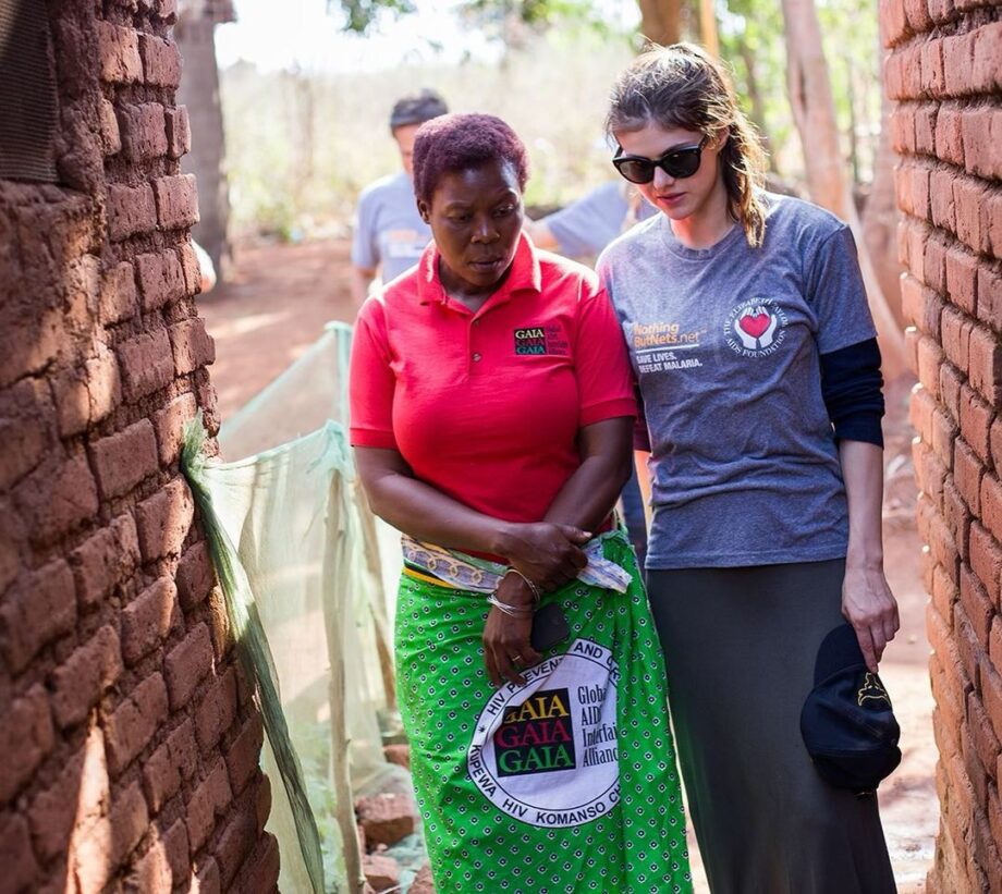 Throwback: Alexandra Daddario Shared Picture Series Of Herself As She Travelled To Malawi 789898