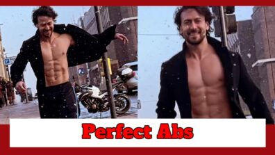 Tiger Shroff Shows His Perfect Six-Pack Abs Amid A Crazy Snow Storm; Check Here