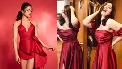 Times Rashmika Mandanna Showed Us How To Style Red In 2023