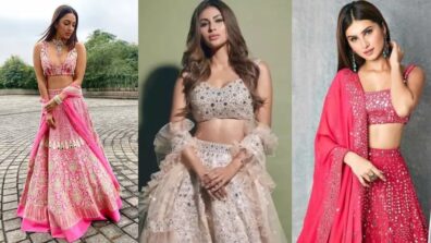 Times when Mouni Roy, Tara Sutaria and Kiara Advani wowed in mirror embellished lehenga, see pics