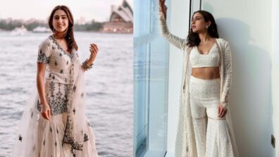 Times When Sara Ali Khan Stole Our Hearts In Sharara Suits