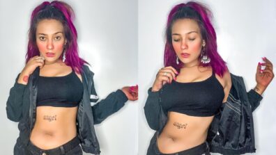 Trending: When Aashika Bhatia slayed internet in black bralette top and denim shorts to flaunt curvaceous midriff