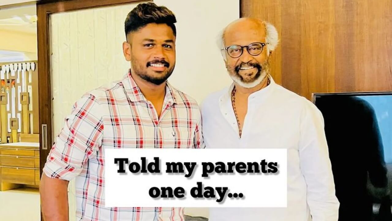 Trending: When Sanju Samson met legendary 'Thalaiva' Rajinikanth 784578