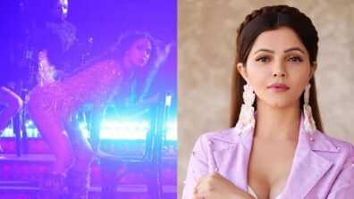 Uff Haye Garmi: Nia Sharma slays sensuous dance move with chair, Rubina Dilaik loves it