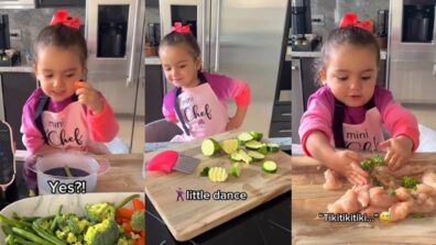 Viral Video: A 2-Year-Old Baby Girl Cooks Meal For Her Mother; Mesmerizes The Internet