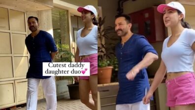 Viral Video: Saif Ali Khan and daughter Sara Ali Khan’s cute moment is father-daughter bonding goals