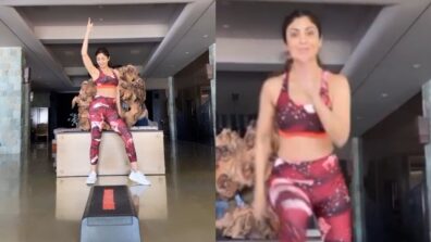 Viral Video: Shilpa Shetty takes over internet by storm, looks sizzling hot in bralette and yoga pants