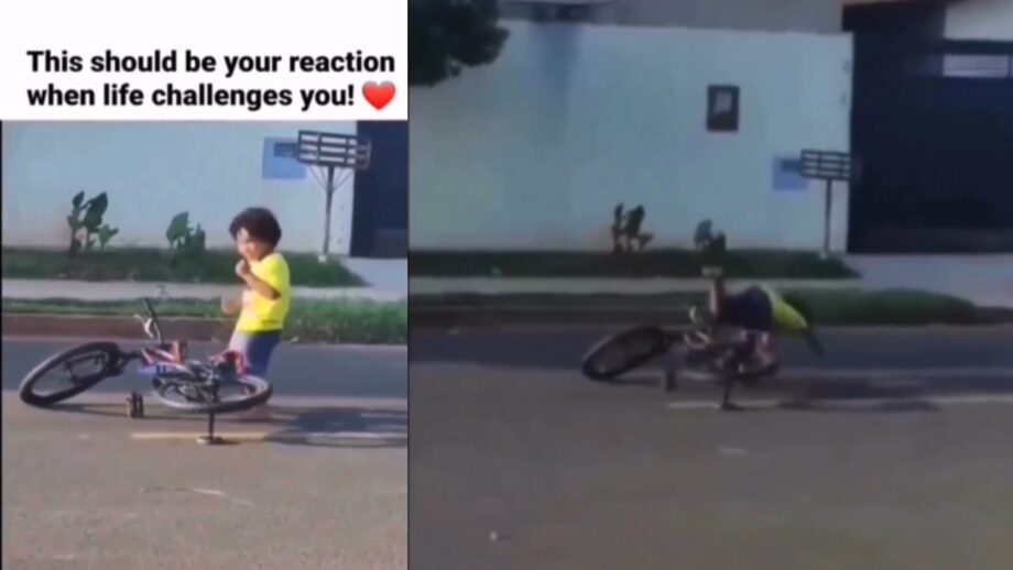 Viral Video: This Boy Teaches Us How To Deal With Challenges; Watch 789317