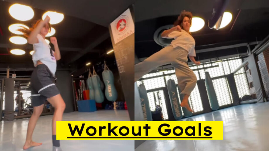 Watch: Disha Patani Serves Serious Workout Goals In Kickboxing Videos 788643