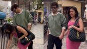 Watch: Karan Kundrra and girlfriend Tejasswi Prakash enjoy romantic lunch, see video