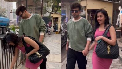 Watch: Karan Kundrra and girlfriend Tejasswi Prakash enjoy romantic lunch, see video